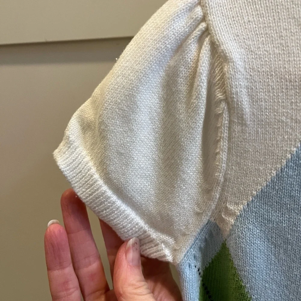 Gymboree size 5 drop waist short sleeve sweater dress